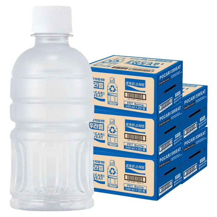 포카리스웨트, 340ml, 100개