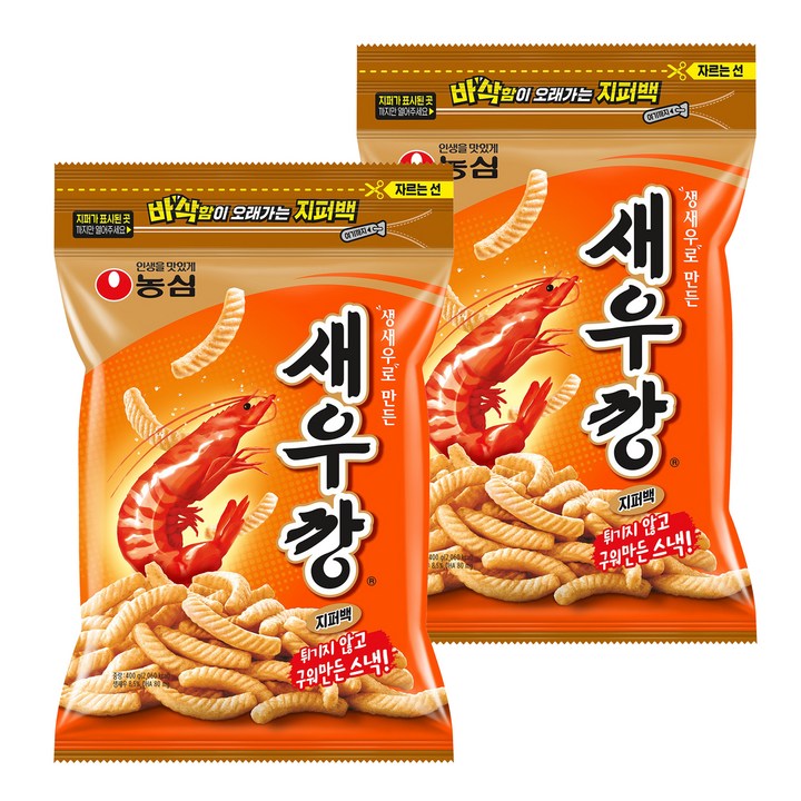 새우깡, 400g, 2개