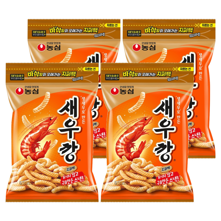 새우깡, 400g, 4개