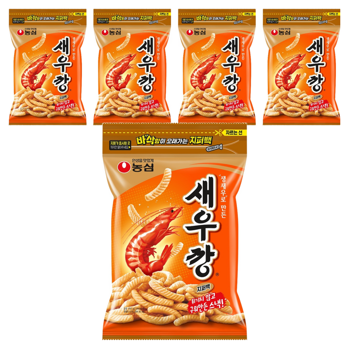 새우깡, 400g, 5개