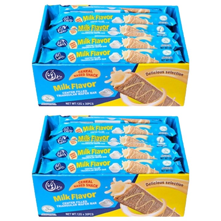 뉴트리오코 밀크맛 웨이퍼, 360g, 2개