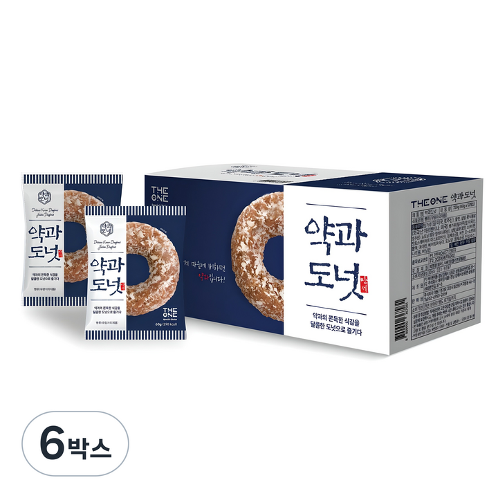 더원 약과도넛 12p, 720g, 6박스