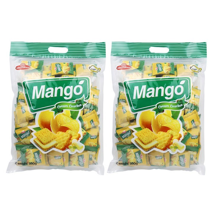 다이아몬드푸드 망고 크림 크래커, 2개, 800g