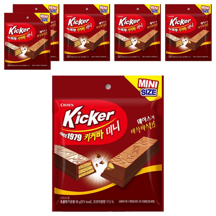 키커 미니, 56g, 6개