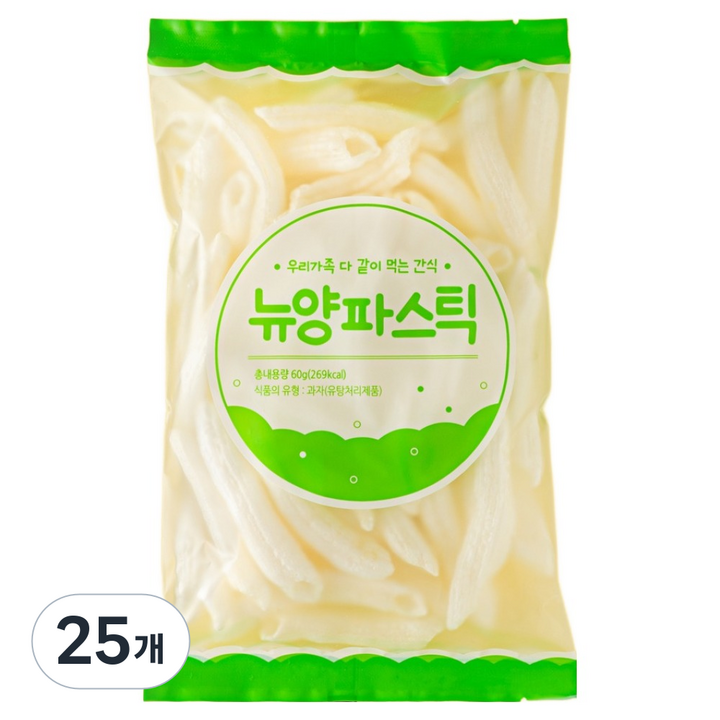 뉴양파스틱, 60g, 25개