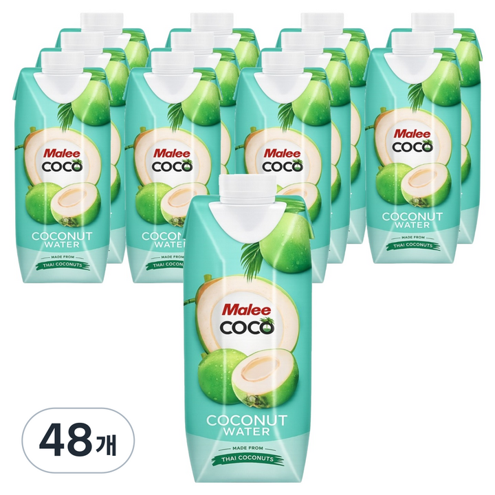 말리 코코넛워터, 330ml, 48개