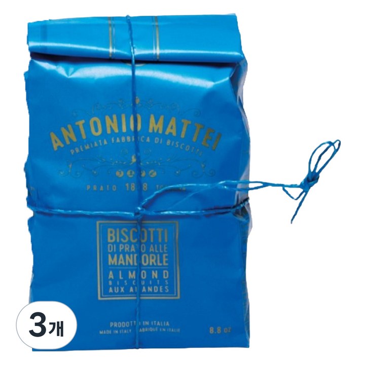 안토니오마테이 아몬드 비스코티, 250g, 3개
