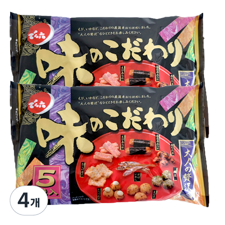 덴로쿠 아지노 코다와리, 110g, 4개