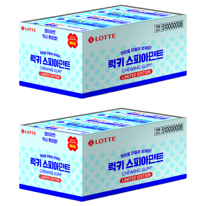 롯데웰푸드 스피아민트, 26g, 30개