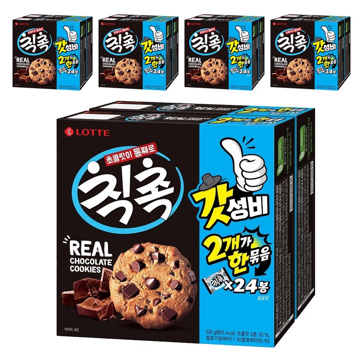 롯데웰푸드 칙촉, 168g, 10개