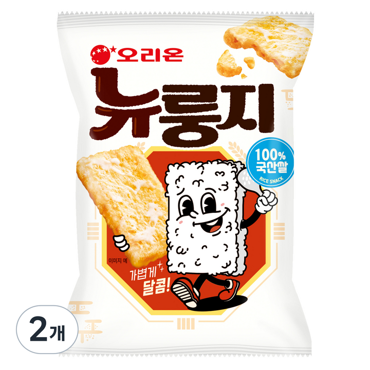 오리온 뉴룽지, 75g, 2개