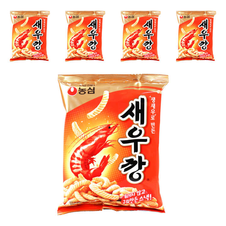 새우깡, 90g, 5개