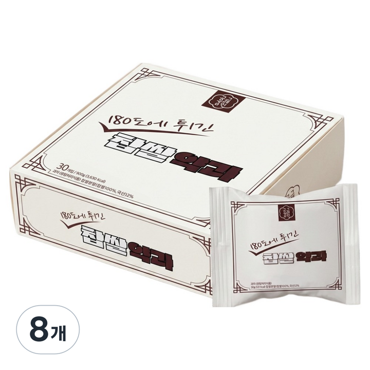 공감그레인 180도에 튀긴 찹쌀약과 30p, 900g, 8개