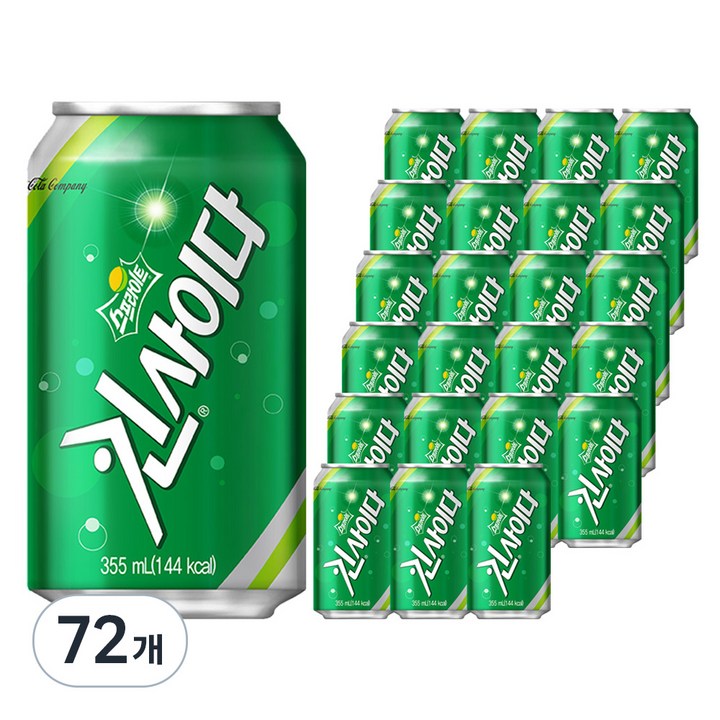 킨사이다, 355ml, 72개