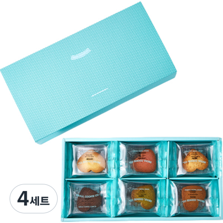 서울쿠키 6종 x 3p 세트, 4세트