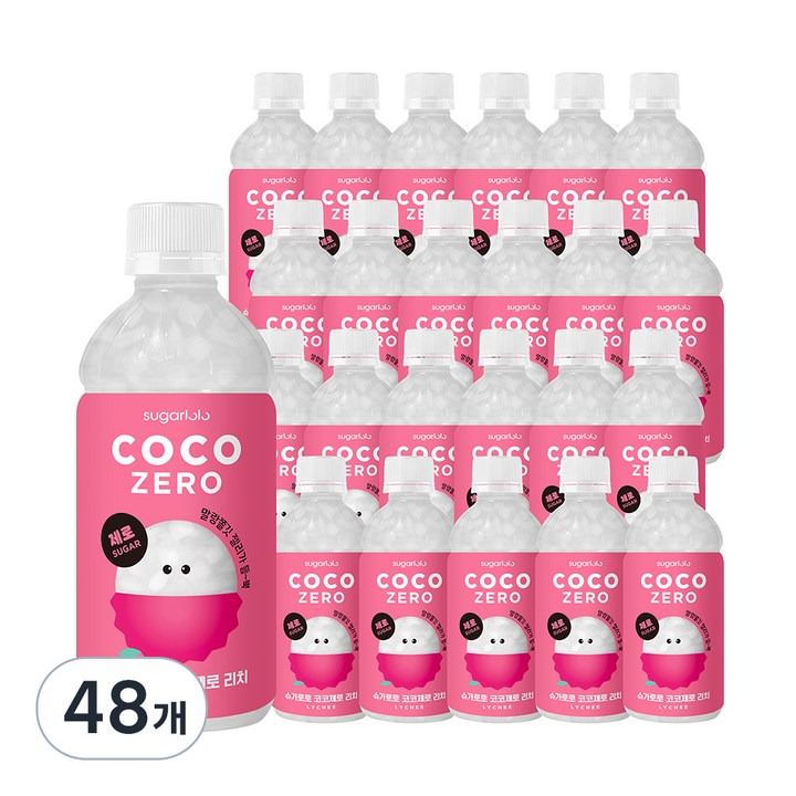 슈가로로 코코제로 리치, 48개, 340ml