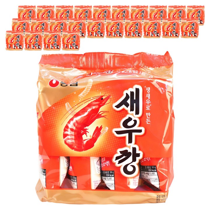 새우깡, 120g, 25개