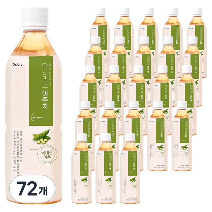 닥터리브 여주차, 72개, 500ml