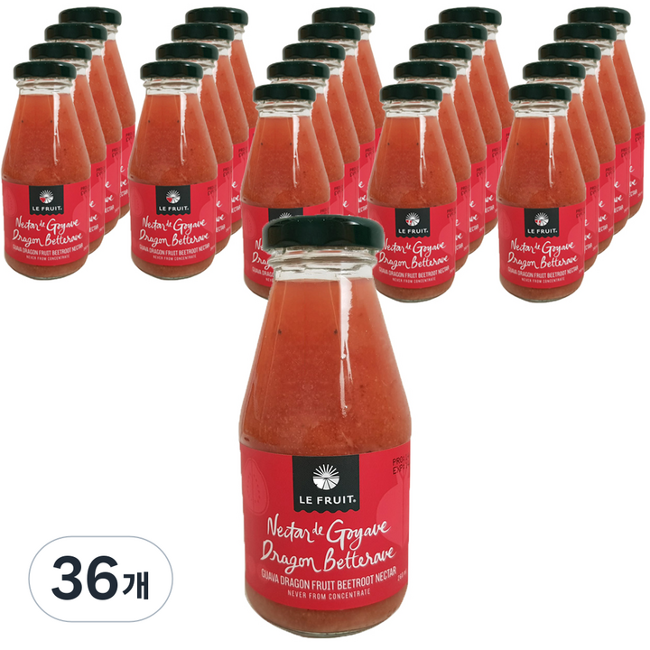 르프룻 레드비트구아바용과 주스, 260ml, 36개