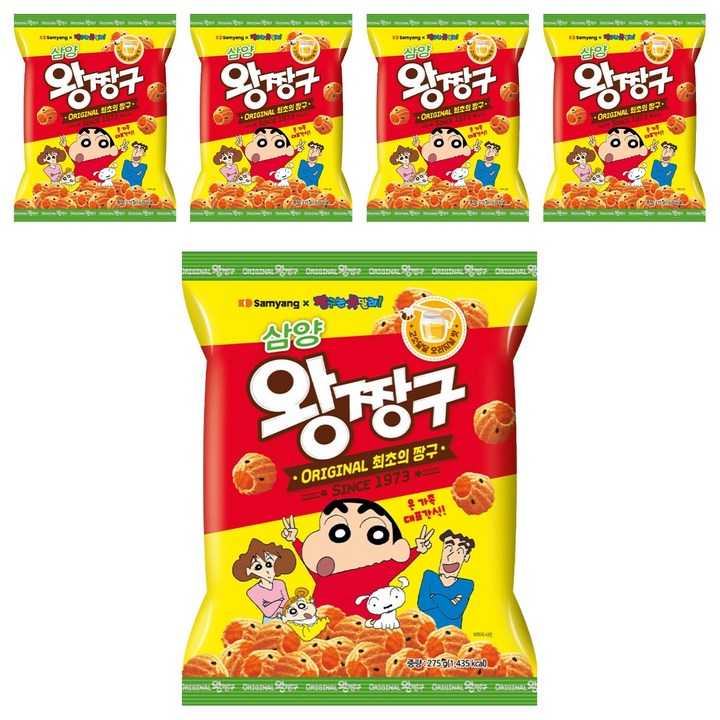 삼양 왕짱구, 275g, 5개