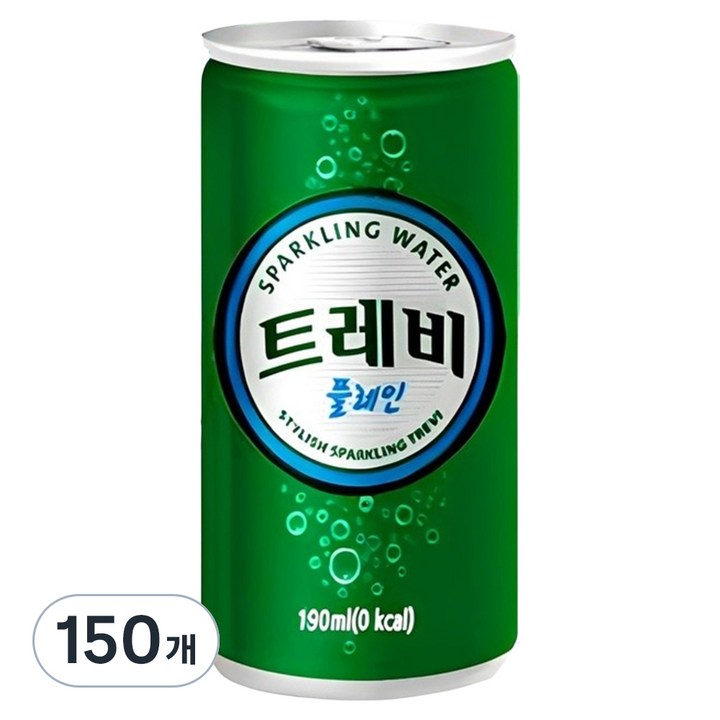 트레비 플레인, 190ml, 150개