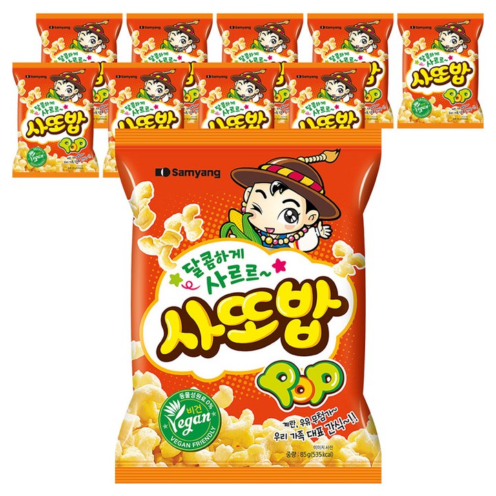 삼양 사또밥, 85g, 10개