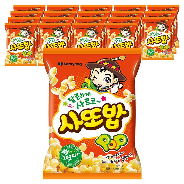 삼양 사또밥, 85g, 20개