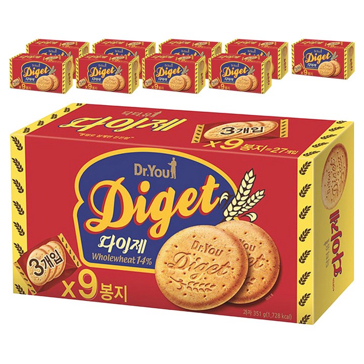 닥터유 다이제, 351g, 10개