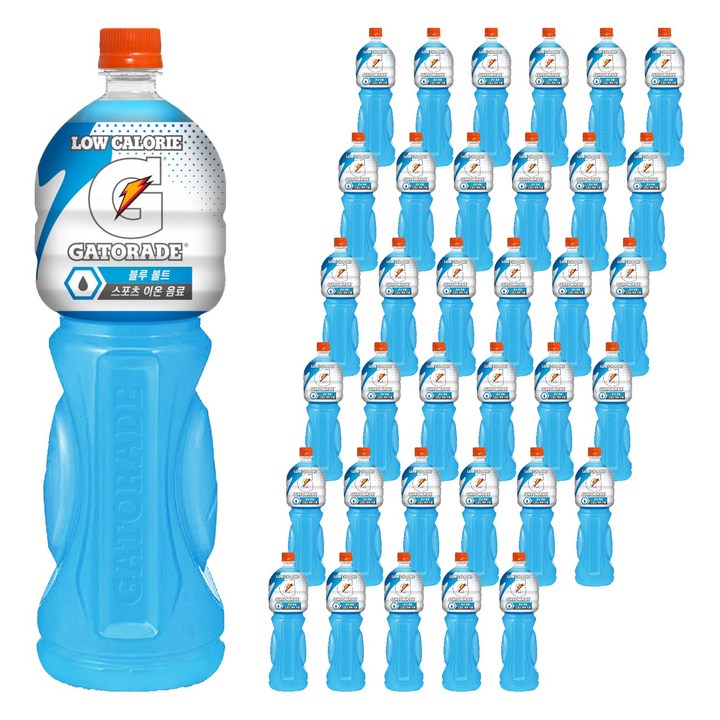 게토레이 블루 볼트, 1.5L, 36개
