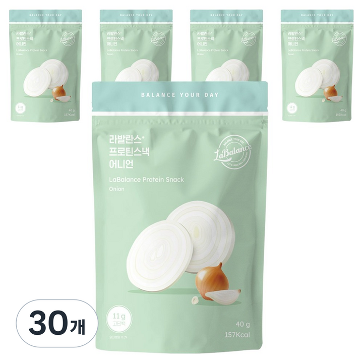 라발란스 프로틴스낵 어니언 과자, 40g, 30개