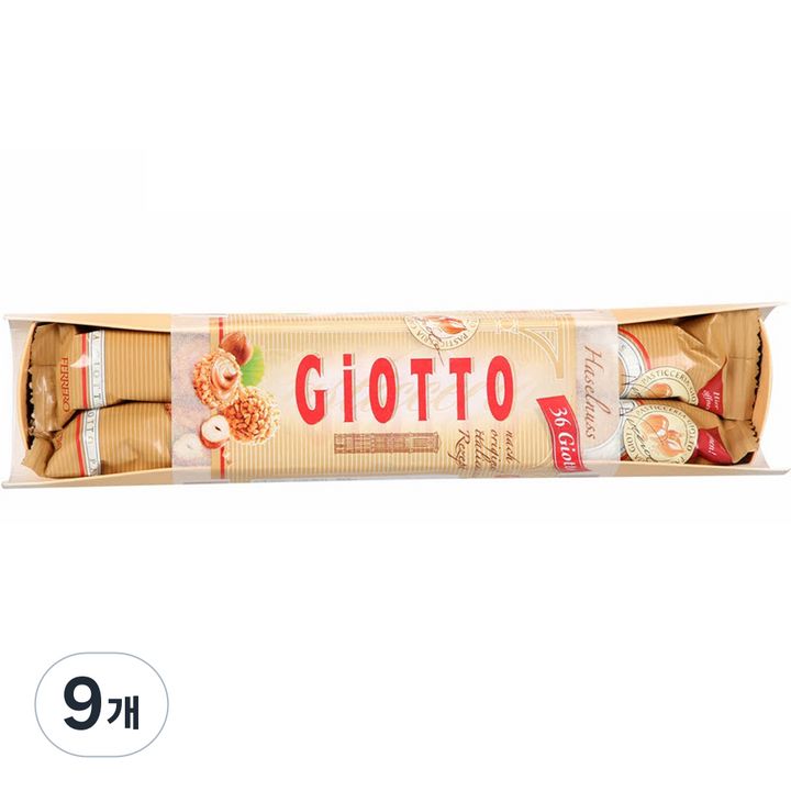 페레로 지오토 헤이즐넛 초콜릿, 154g, 9개