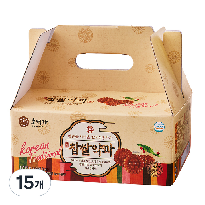 호정가 찹쌀약과, 15개