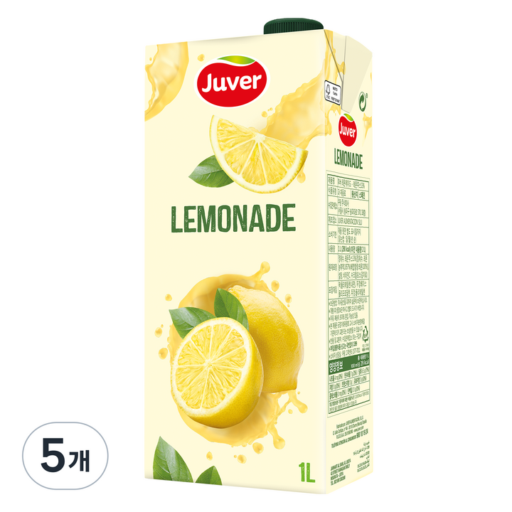 후버 레몬 에이드, 1L, 5개