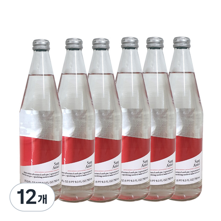 산타니올 클래식 탄산수, 12개, 750ml