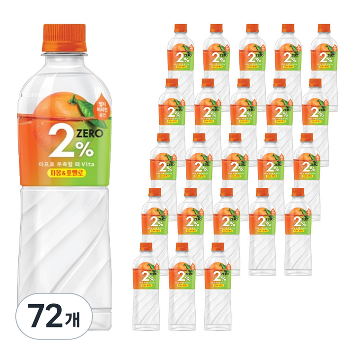이프로 부족할때 비타 자몽 & 포멜로, 72개, 500ml