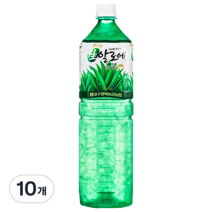 [농협]우리 과일 주스 페트 생알로에, 1.5L, 10개