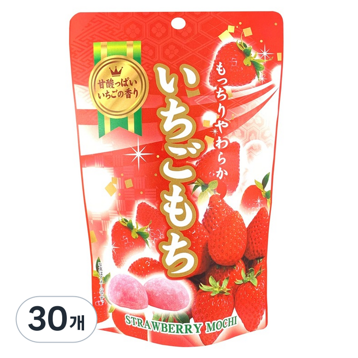 세이키 딸기 모찌, 30개, 120g