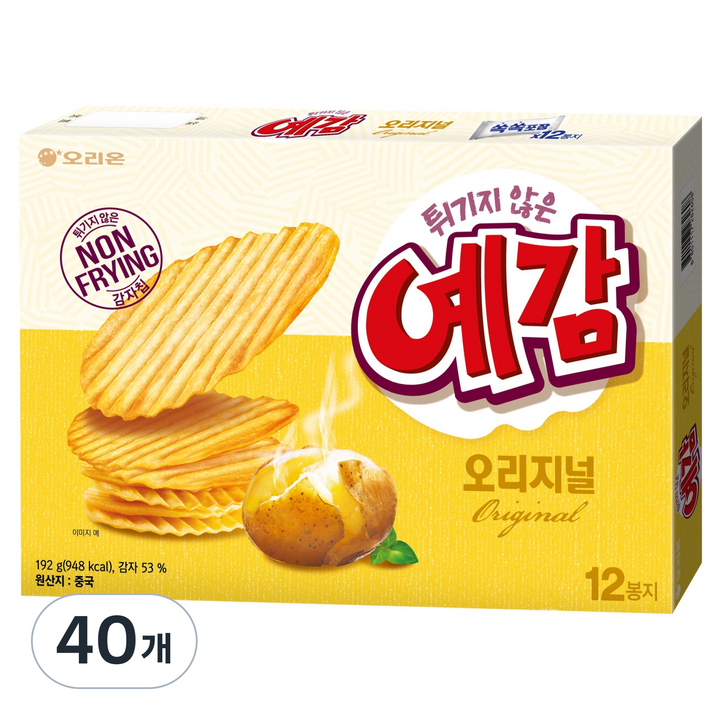오리온 예감 오리지널 12p, 192g, 40개