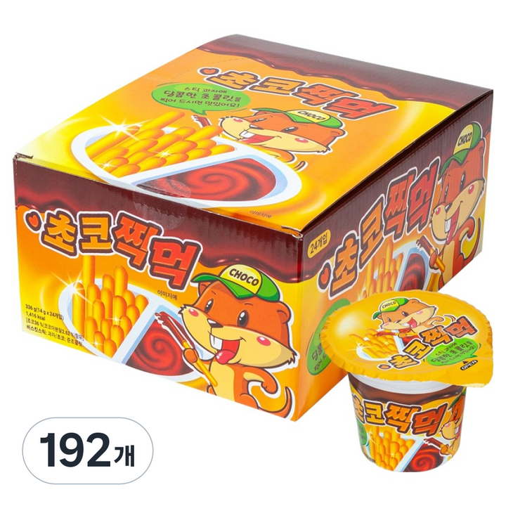 초코찍먹, 192개, 14g