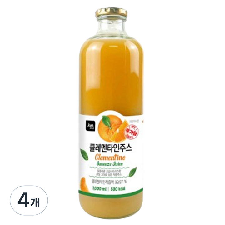 호재준 클레멘타인 주스, 1L, 4개