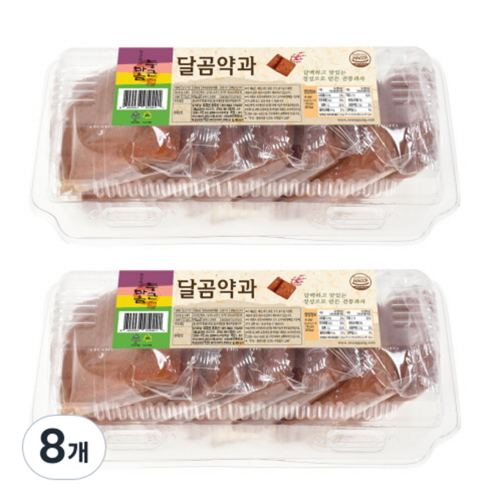 왕궁병과 둥근마음 달곰약과, 315g, 8개