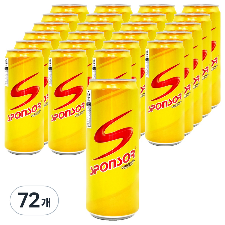 스폰서 오리지널 캔, 72개, 325ml