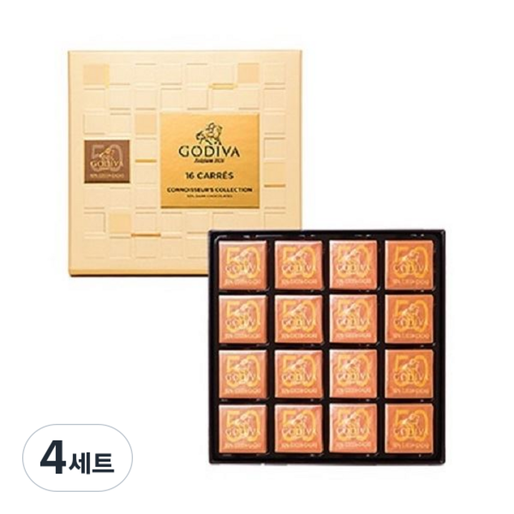 고디바 까레 어쏘트먼트 컬렉션 50% 16p, 87g, 4세트