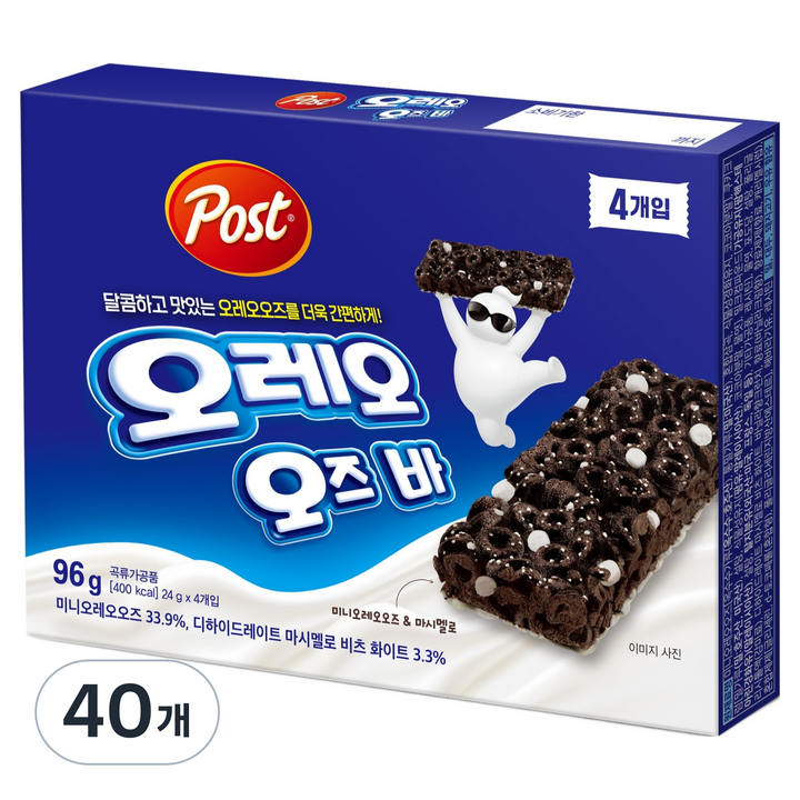 포스트 오레오 오즈바 4p, 96g, 40개