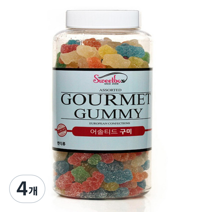 슈가베어 젤리, 700g, 4개
