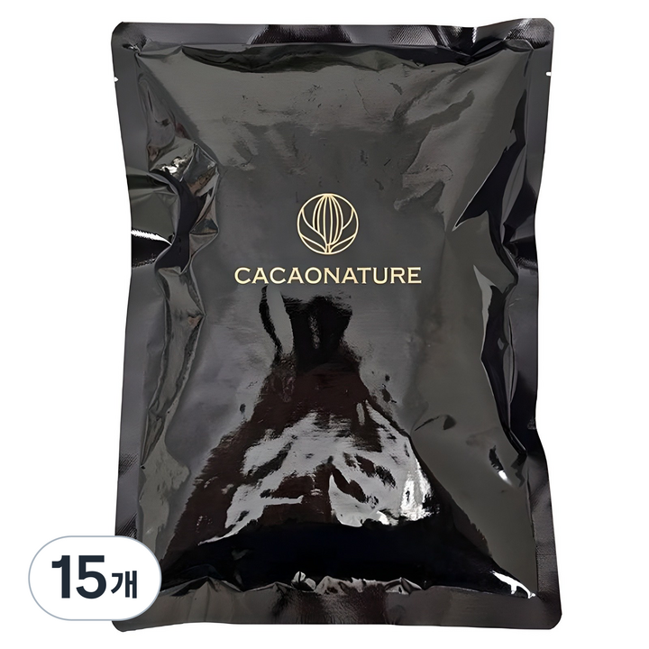 카카오네이처 다크 컴파운드 코팅초콜릿, 1kg, 15개