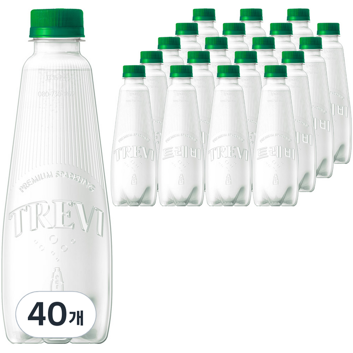 트레비 플레인 ECO 탄산수, 40개, 350ml