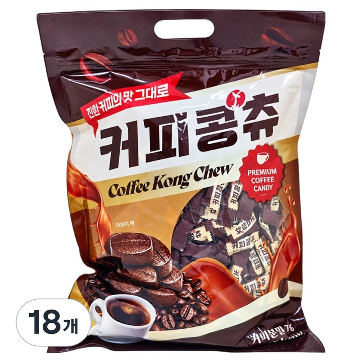 커피콩츄, 500g, 18개