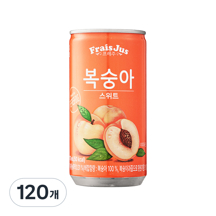 일화 프레주 스위트 복숭아, 120개, 175ml