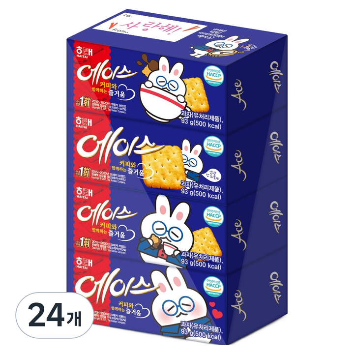 해태에이스 에이스, 93g, 24개